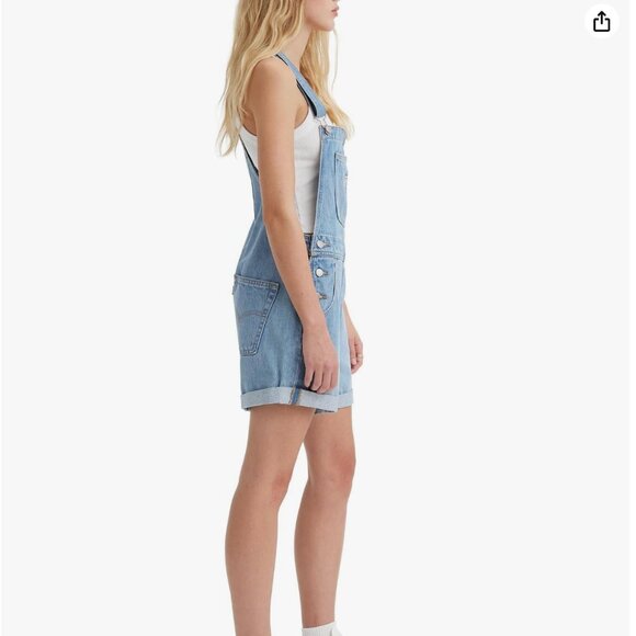 Levi's Short Overalls Large - Picture 2 of 7